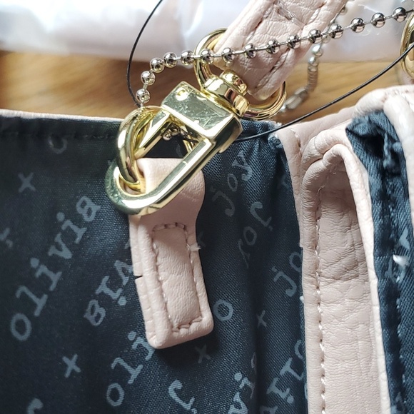 Olivia & Joy New York‎ the Lilian collection blush bag clutch NWT - Picture 12 of 12